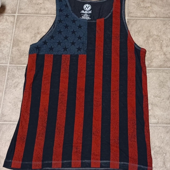 American Flag Tank Top By Hybrid - Picture 1 of 3